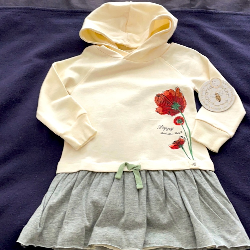 NWT Burt’s Bees Baby organic cotton dress, 2T